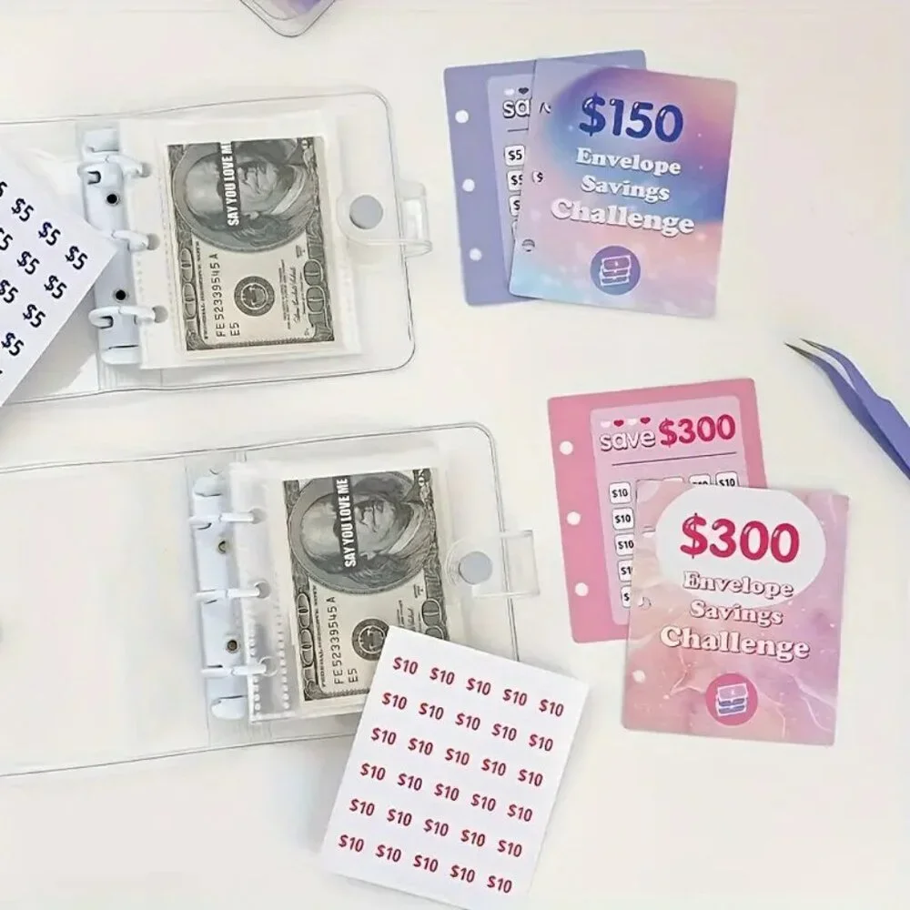 TEMP OUT OF STOCK $500 Savings Challenge Binder NEW